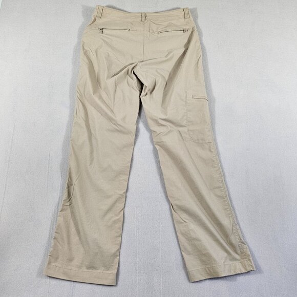 Orvis Pants Womens 4 Khaki Passport Outdoor Hiking Trail Pants Nylon Spandex - Picture 2 of 11